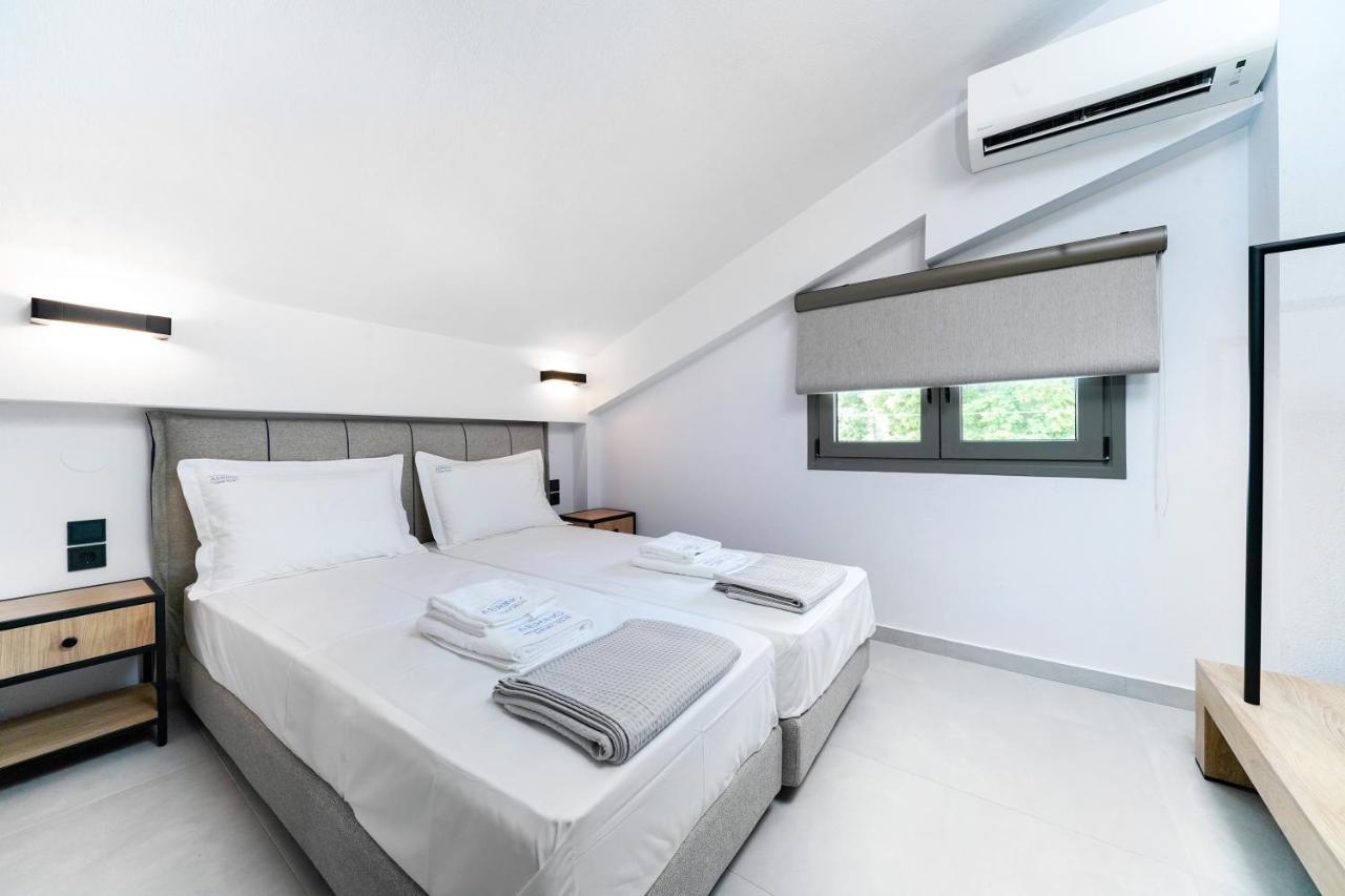 Aerino Luxury Villas Chrysi Ammoudia ภายนอก รูปภาพ