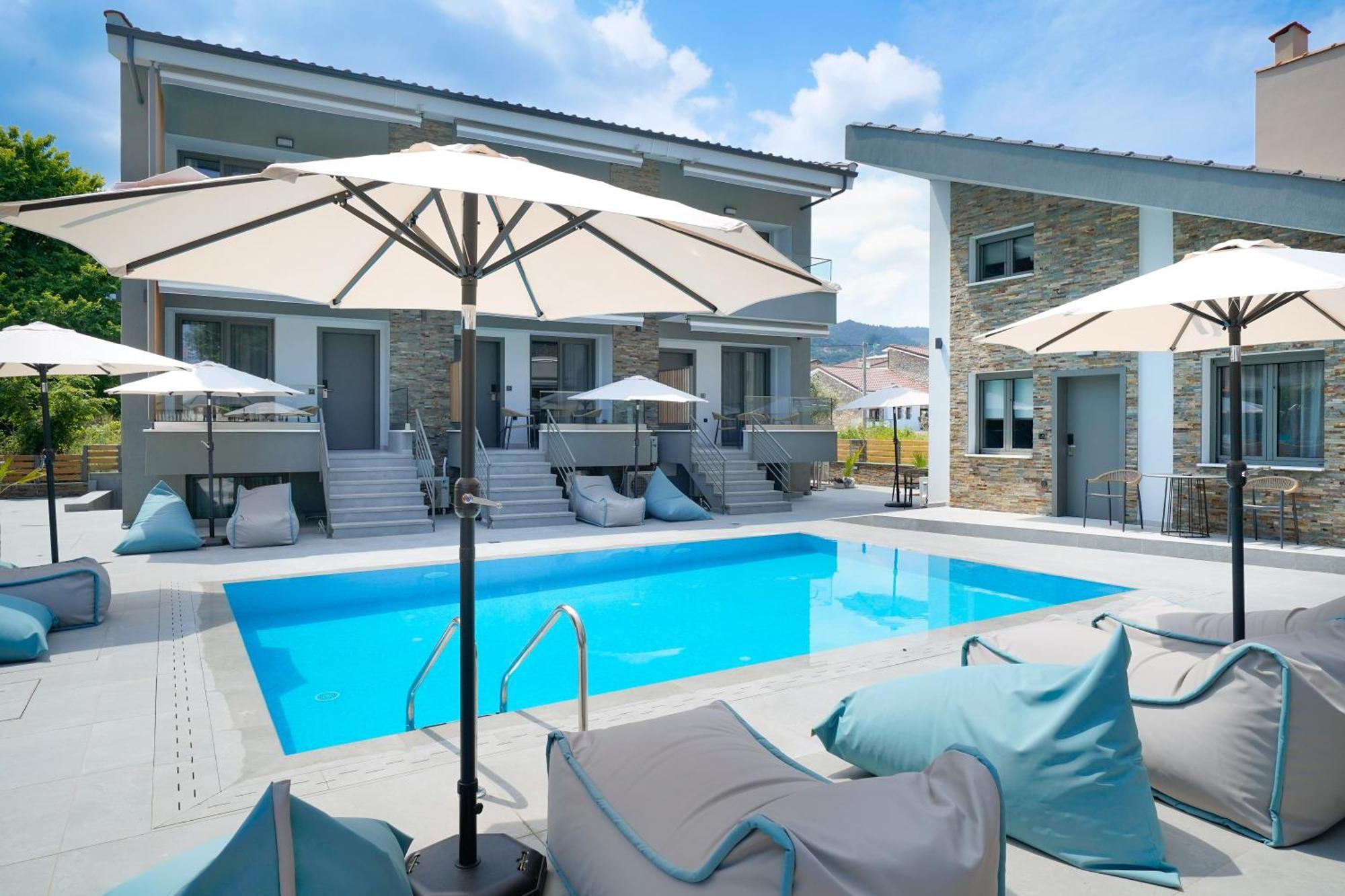 Aerino Luxury Villas Chrysi Ammoudia ภายนอก รูปภาพ