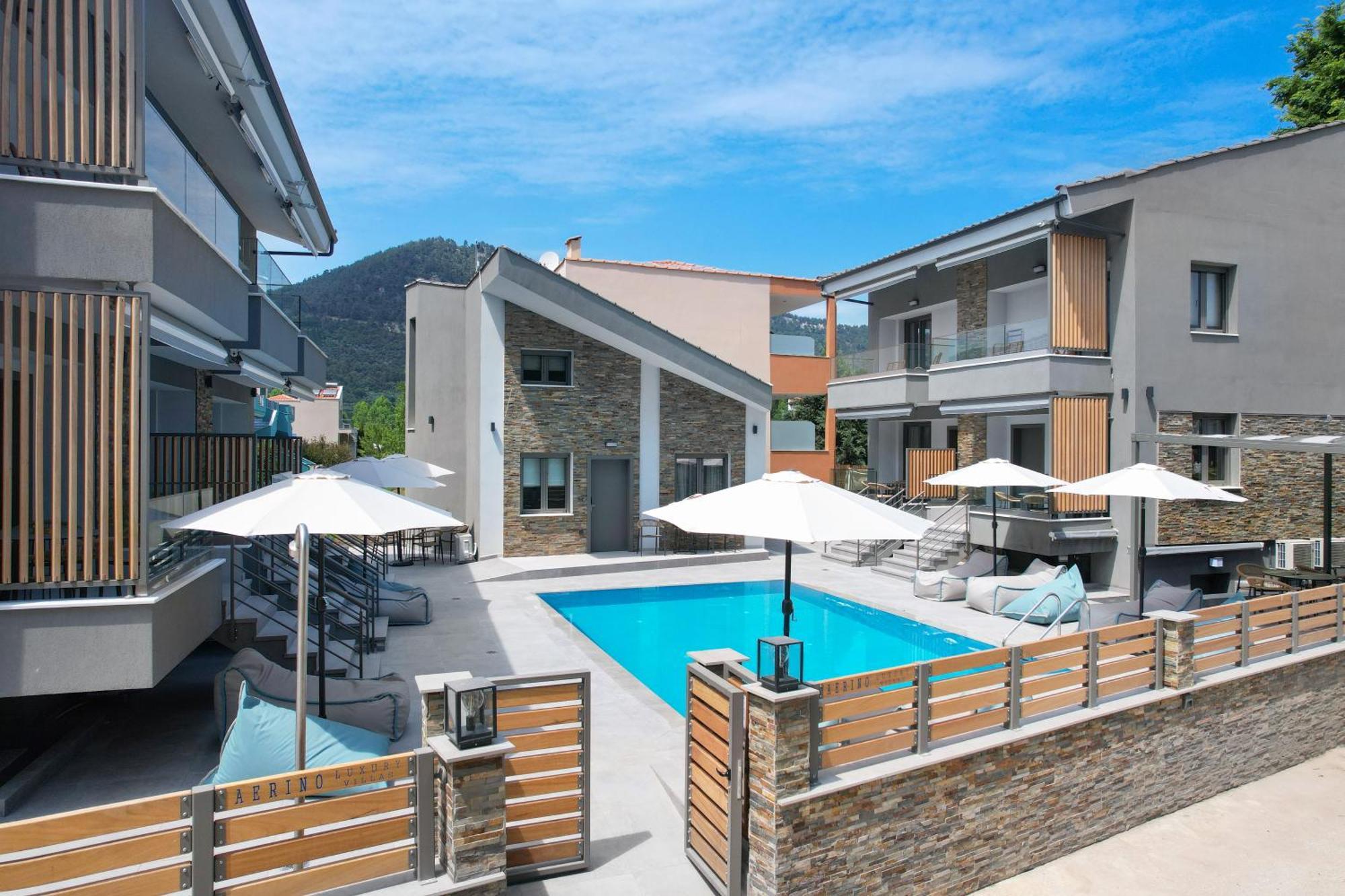 Aerino Luxury Villas Chrysi Ammoudia ภายนอก รูปภาพ