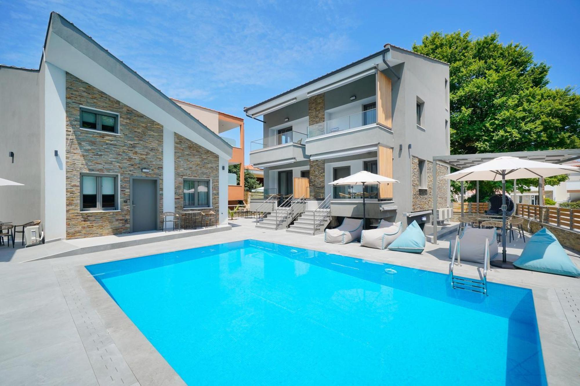 Aerino Luxury Villas Chrysi Ammoudia ภายนอก รูปภาพ