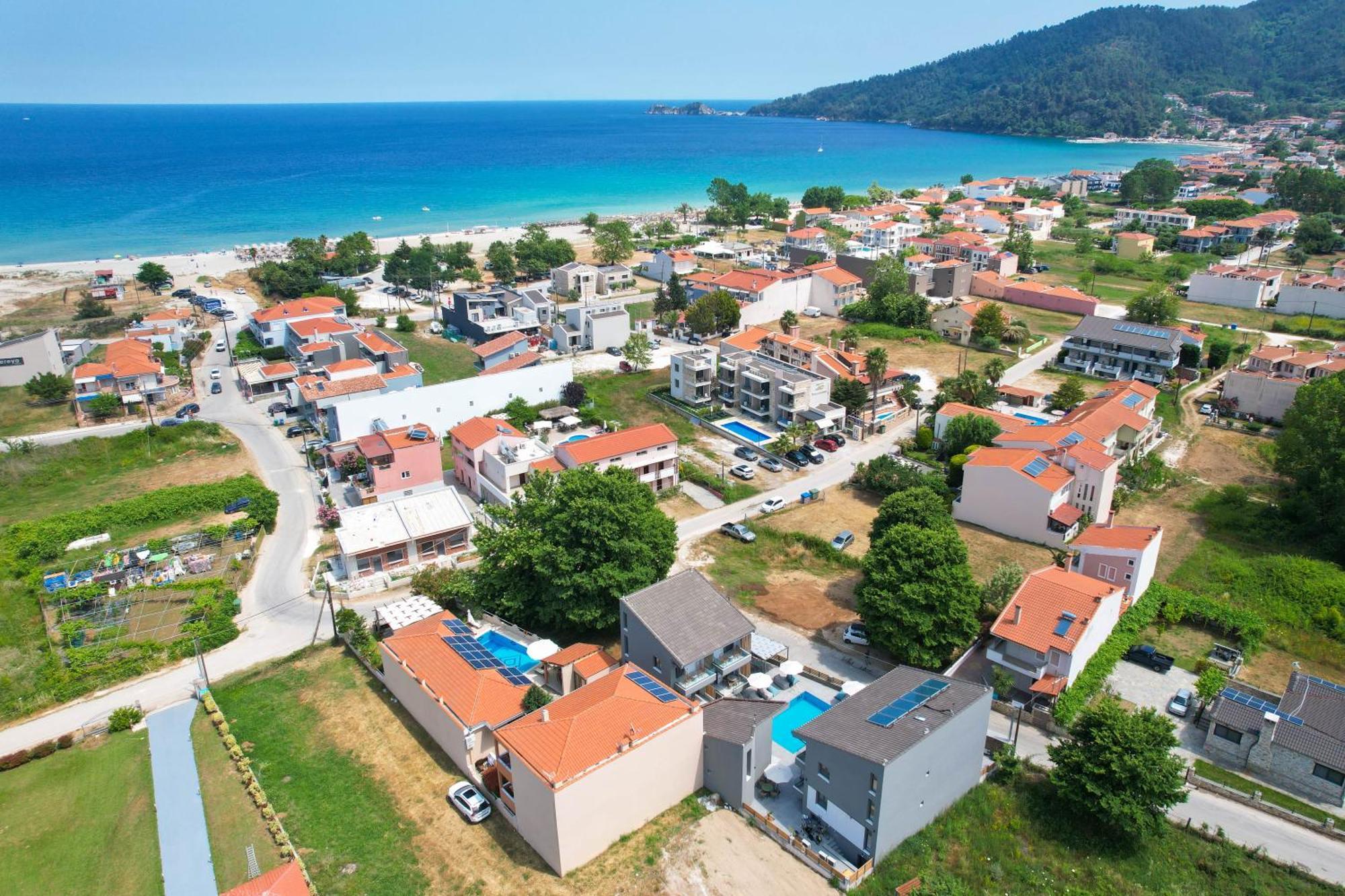 Aerino Luxury Villas Chrysi Ammoudia ภายนอก รูปภาพ